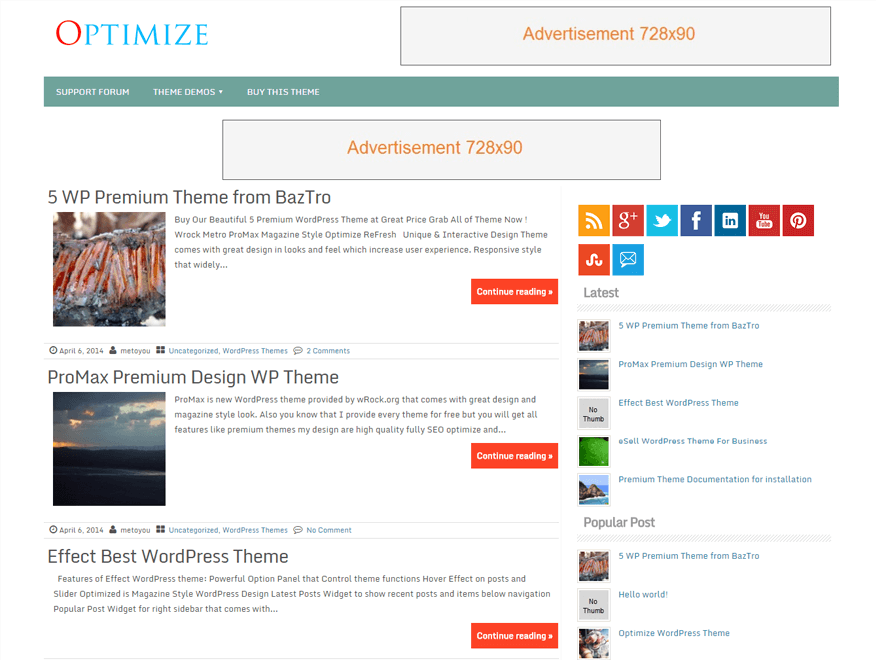 Aprende cómo poner anuncios de adsense en wordpress y empieza a ganar dinero por anuncios en tu . 10 Free Adsense Optimized WordPress Themes 2017 | Themely