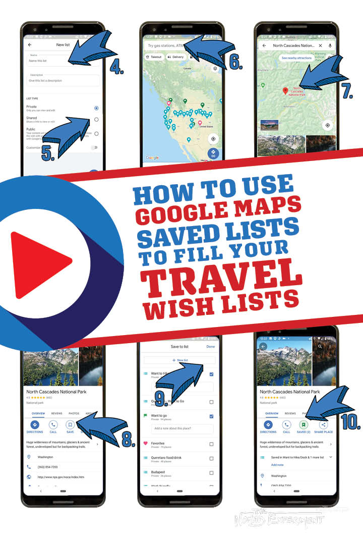 Google Map Saved List How To Use Google Maps Saved Lists to Fuel Your Travel Planning