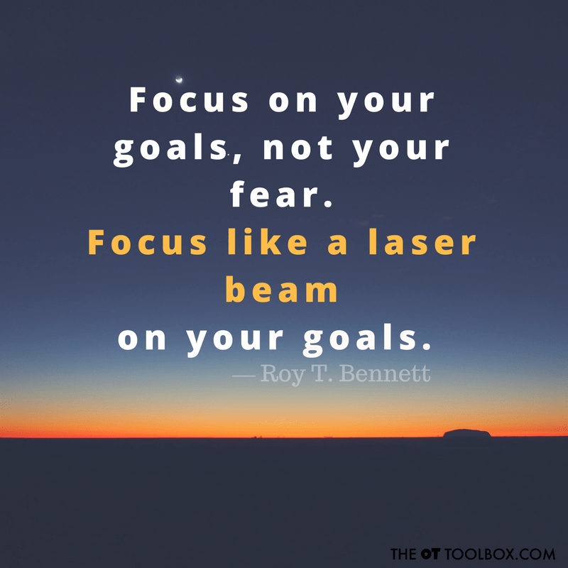 “if you want to be happy, set a goal that commands your thoughts, liberates your energy and inspires your hopes.” —andrew carnegie. Quotes About Goals The Ot Toolbox