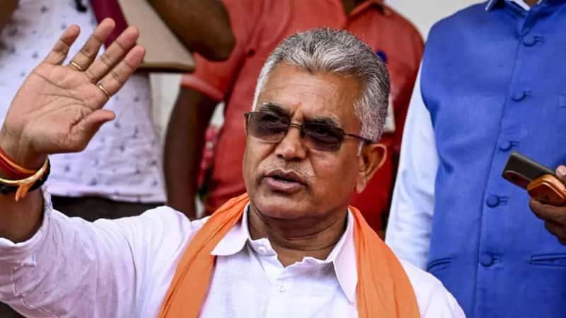 ‘লুটের প্রতীক উপড়ে ফেলল কমিশন!’ ঘাসফুল ফ্রিজ হতেই জোড়া তোপ দিলীপের
