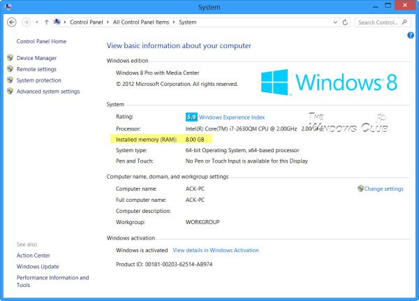 How To Check What Gpu You Have : Find out Computer RAM, Graphics Card/Video memory of ...