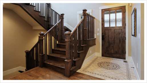 I used a drill, sander and a circular saw. Hardwood Stairs | L.L. Johnson Lumber Mfg and Johnson's