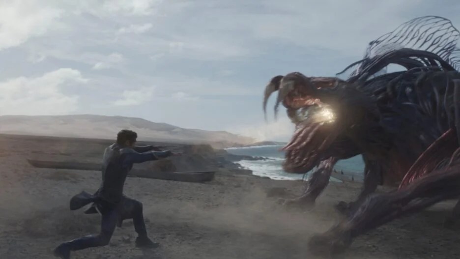 In the first scene, eros makes . Eternals Post Credits Scene Nearly Involved Anthony Mackie S Captain America