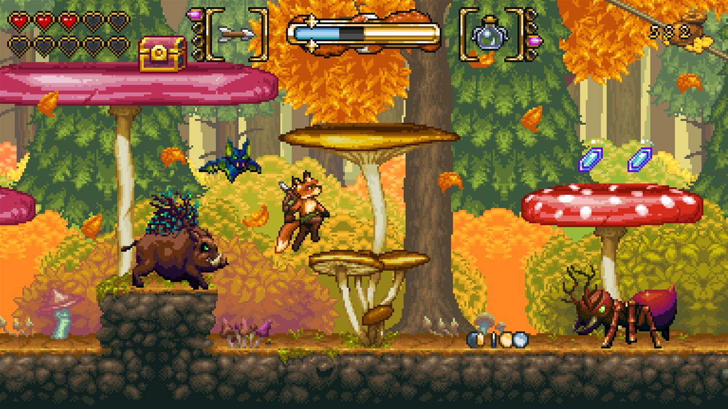 2D action platformer FOX n FORESTS now available on Xbox One TheXboxHub