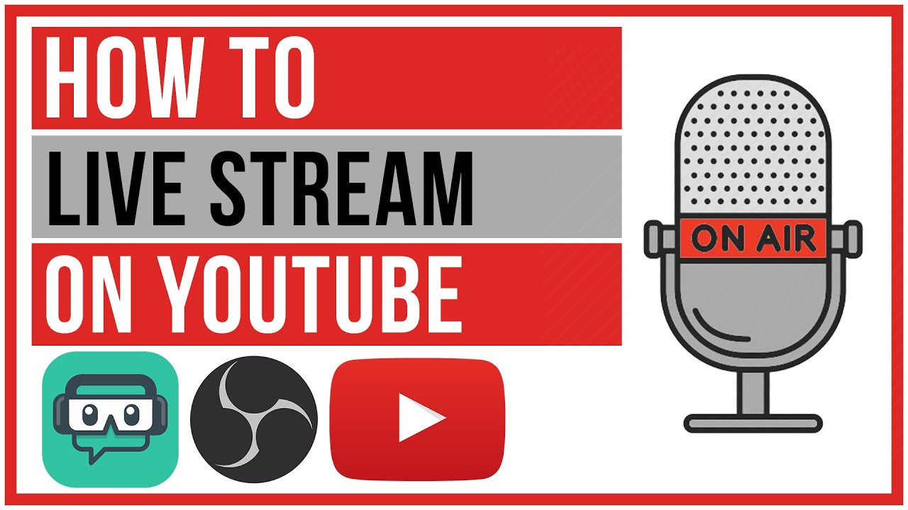 How to Live Stream on YouTube Start To Finish Think Tutorial