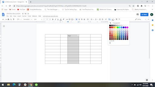 How to Add and Customize Tables in Google Docs - Think Tutorial