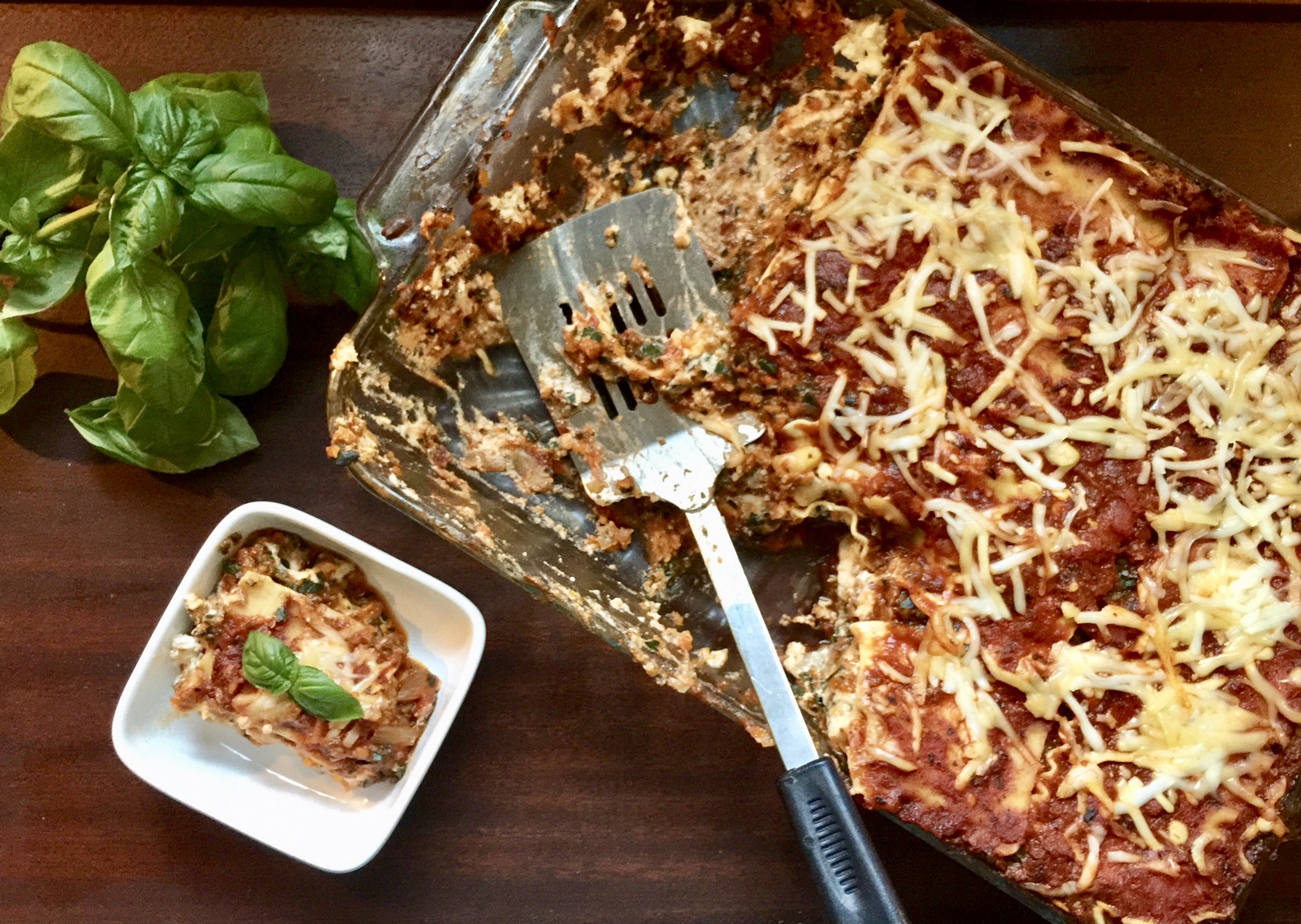 Smoked Gouda and Collard Veggie Lasagna Toddler approved! • This Season's Table