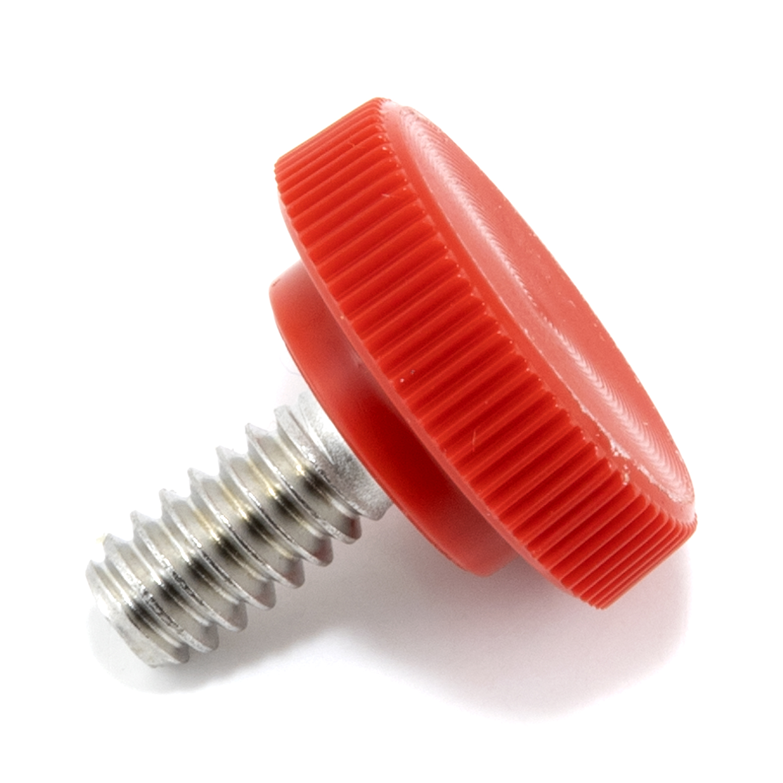 1024 X 3/8" Red Knurled Round Thumb Screw Depot®