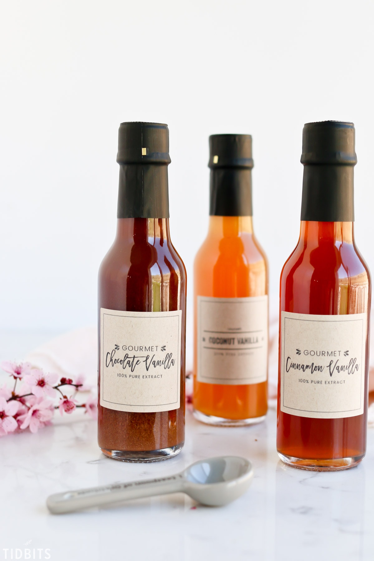 gourmet vanilla extract labels free printables tidbits