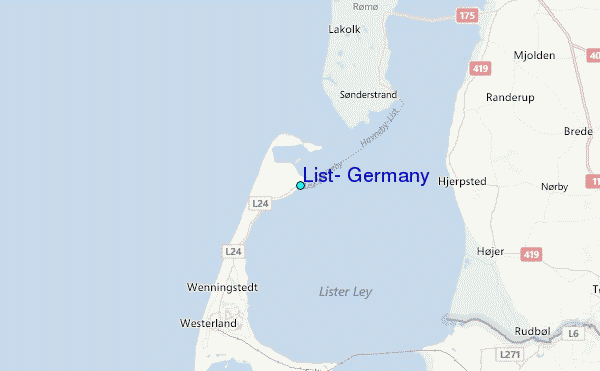 Convenient location, clean and comfortable. 8. List, Germany Tide Station Location Guide