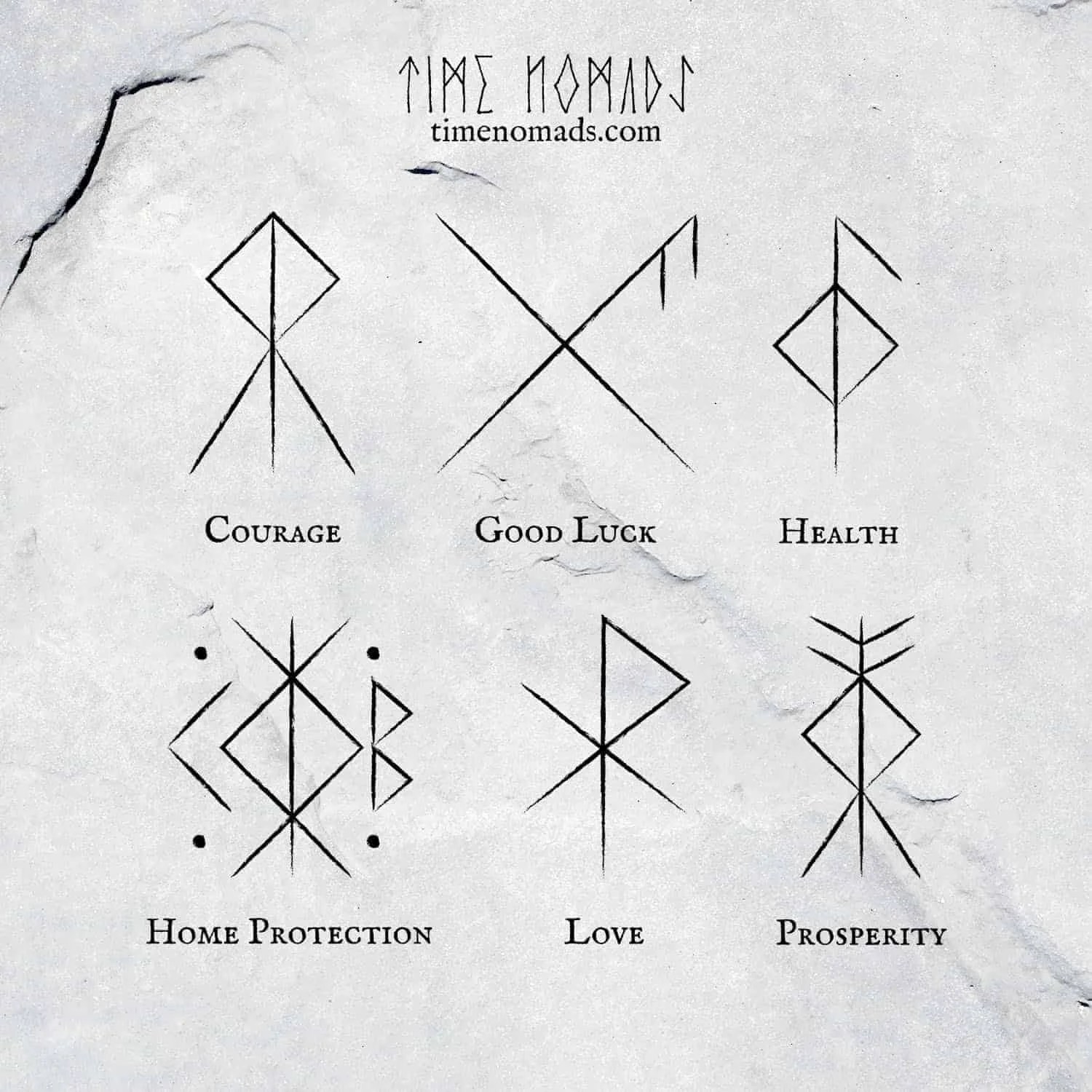 Norse Bind Rune Ornament | Norse Decor By Time Nomads