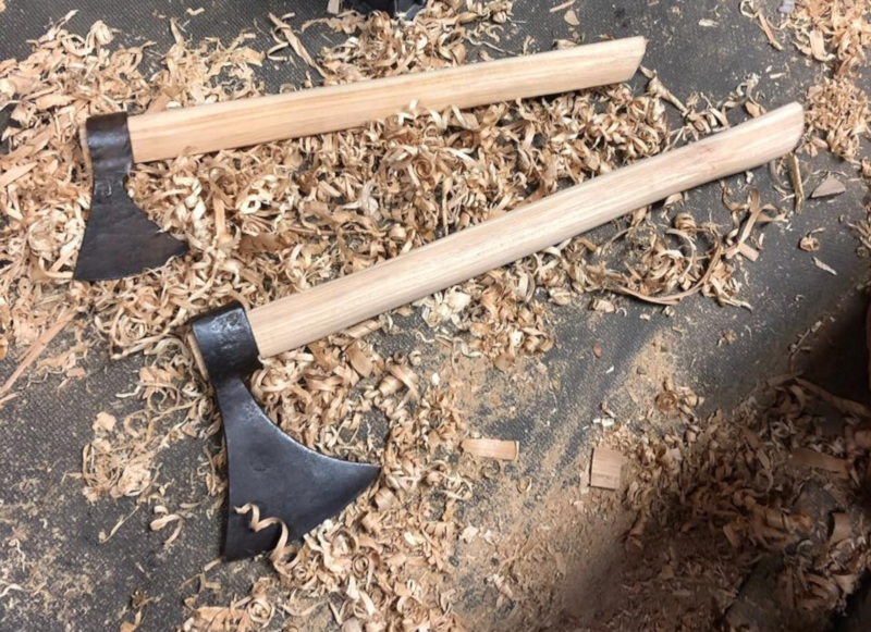 Making hickory handles for tools TimeTestedTools