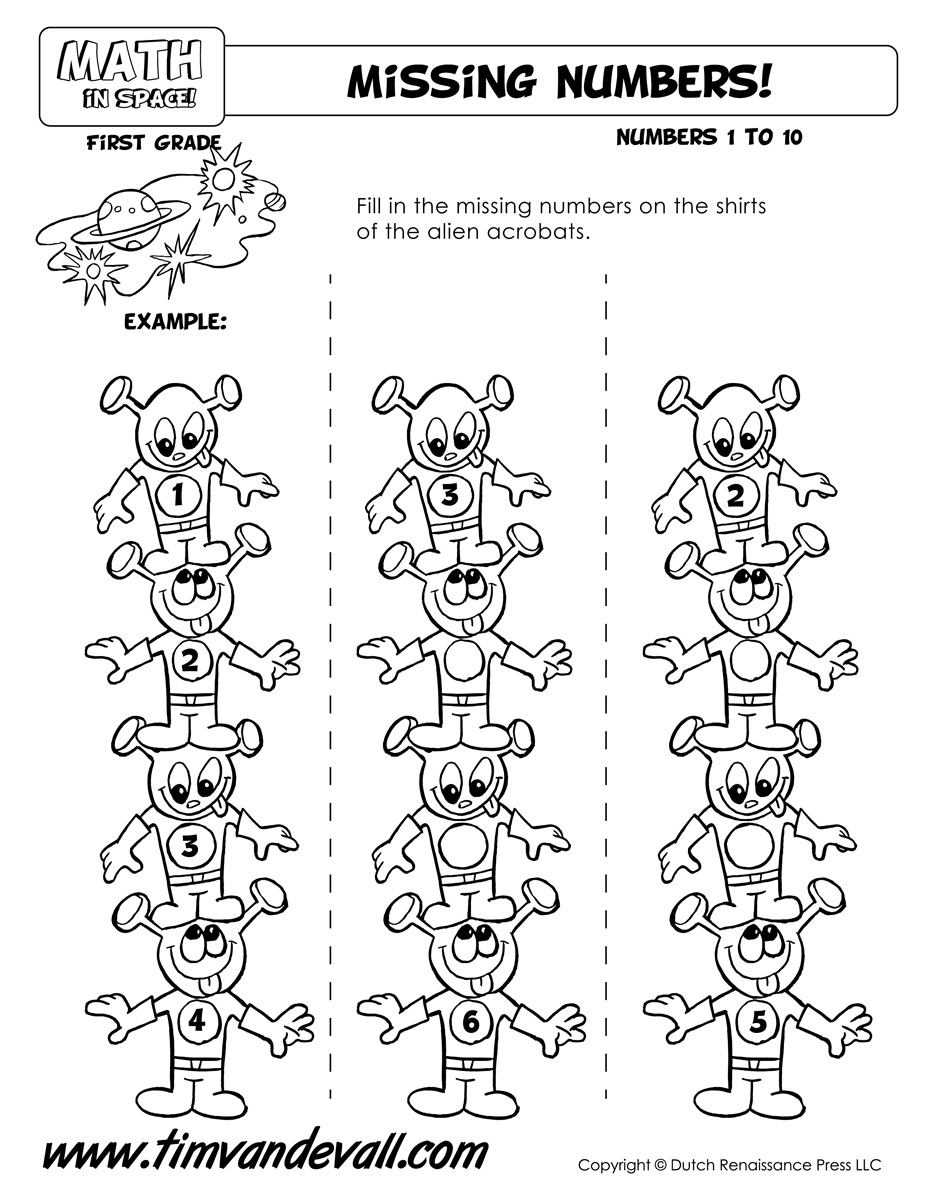 CountingWorksheet_5BPrintable Tim's Printables