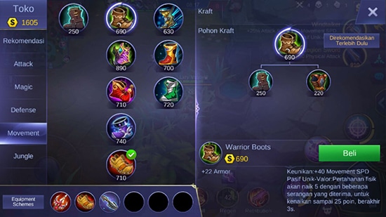 Build Hylos Mobile Legends, Set Emblem dan Guide Terbaiknya