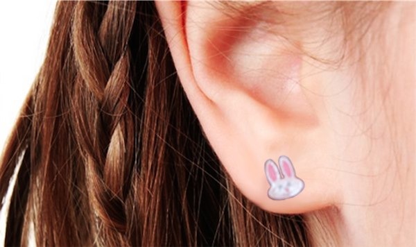 B*Ink'd Temporary Tattoo Earrings For Little Girls Who Aren't Ready For Piercings - Toby And Roo 356_x_600_jpg