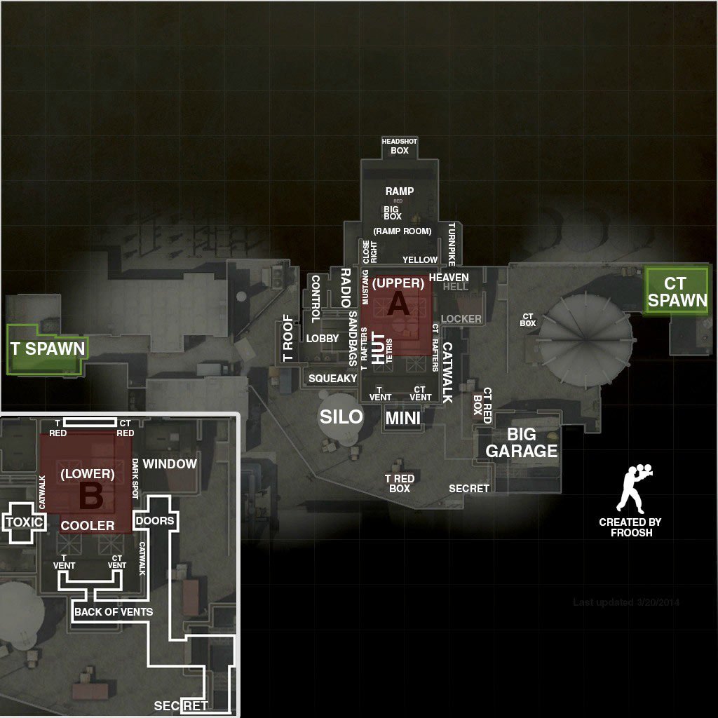 Inferno Csgo Map Names : CSGO : Nom des zones des cartes - Wiki - Wiki