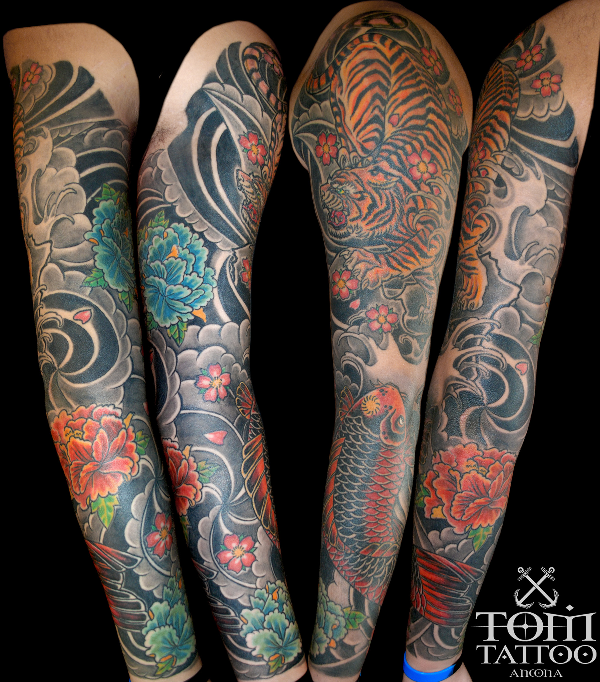 Tigre E Carpa Koi – Tom Tattoo 2352_x_2070_jpg