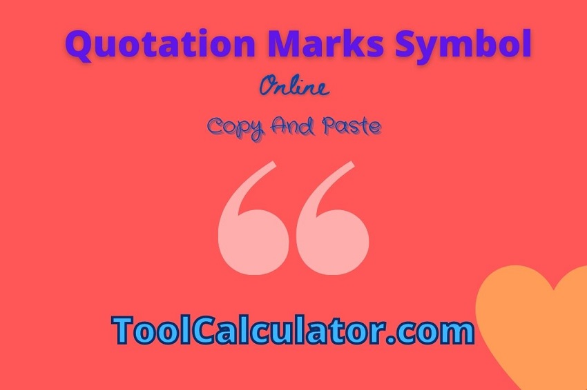 So, when you click on the input section bar and type your normal text there. Quotation Marks Symbol Copy Paste