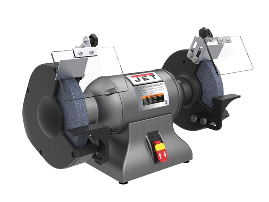 Protective spark guard and adjustable eye shield on each wheel. Great Deal On Wilton 578008 - 8" Industrial Bench Grinder
