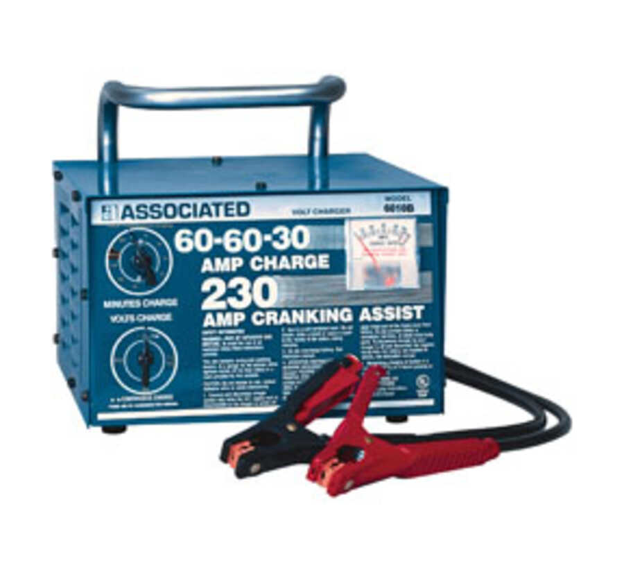 Associated Equipment 6010B 6/12/24V 60A PORTABLE CHARGER