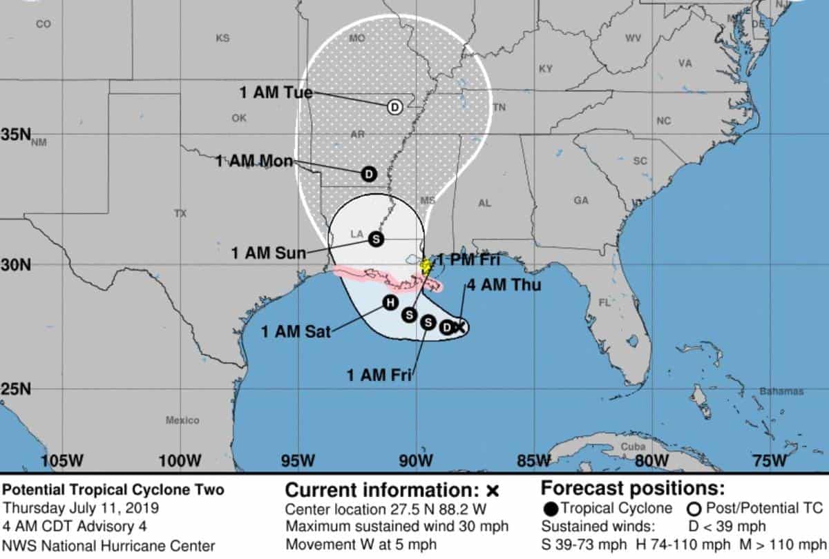 Louisiana Braces for First Possible Hurricane Landfall of the Season - Towleroad Gay News