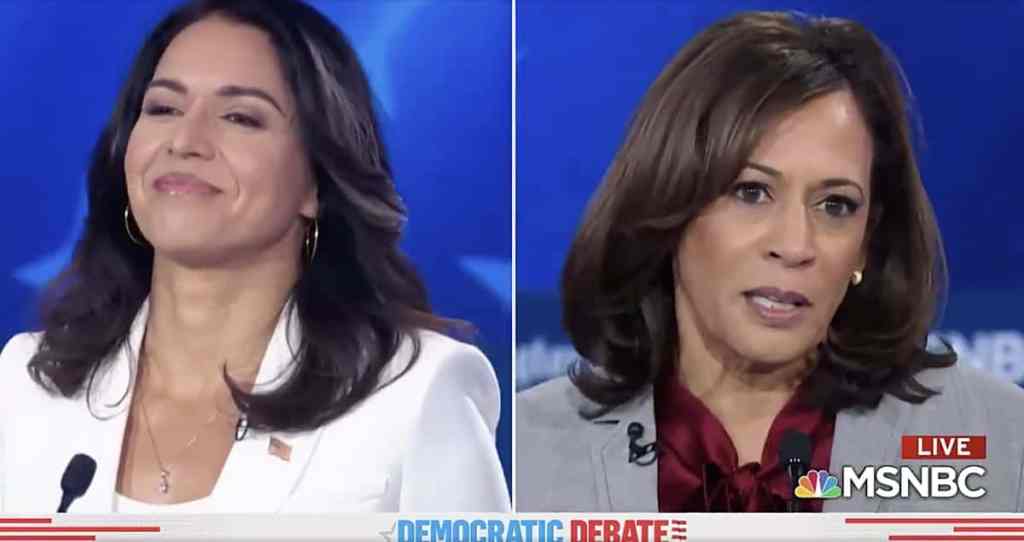 Kamala Harris Tulsi Gabbard