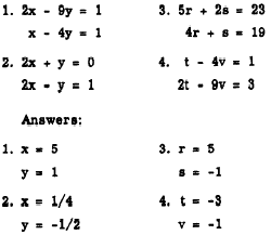 These free math practice sheets are prepared by subject experts . Substitution Method
