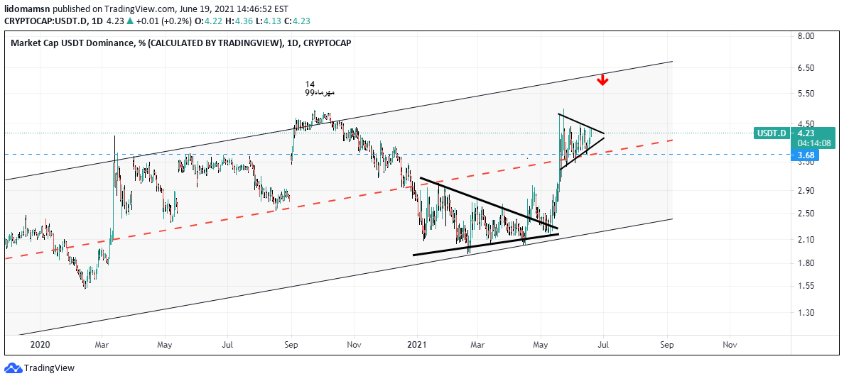 By nearly 10 per cent to take its market cap close to $70 billion. Warning Forecast Last Bearish Momentum Bitcoin For Cryptocap Usdt D By Lidomamsn Tradingview
