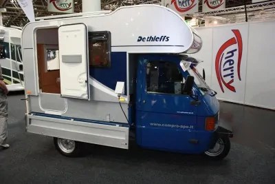 Piaggio Ape Camper Travel Logbuch