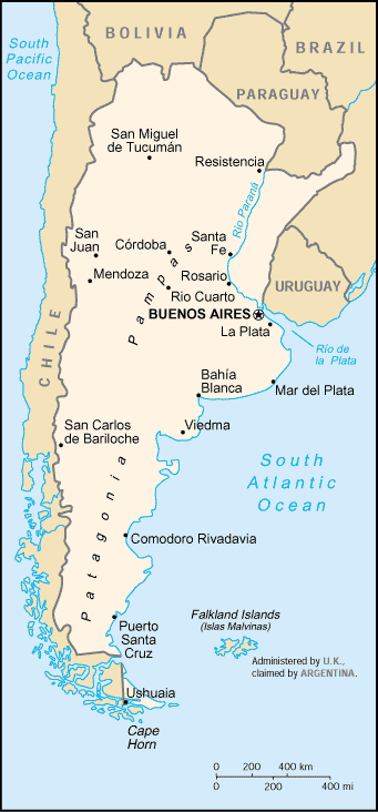Uruguay liegt im südosten von südamerika. Travellers' Guide To Argentina - Wiki Travel Guide