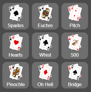 With rules for different card games played with a standard deck. New User Guide