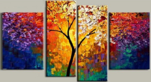 Tableaux Design 2018 Triptyque Eva
