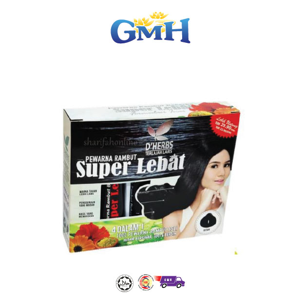 Set pewarna rambut super lebat. Trumerx