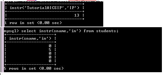 MySQL - Math And Text Functions | TutorialAICSIP