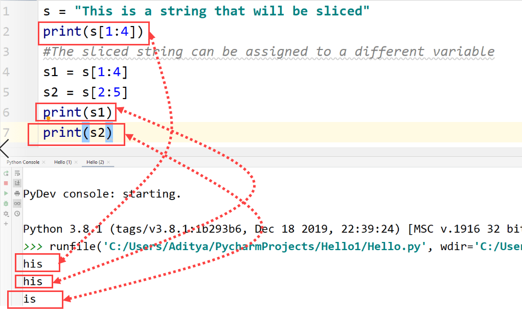 Python Strings — TutorialBrain