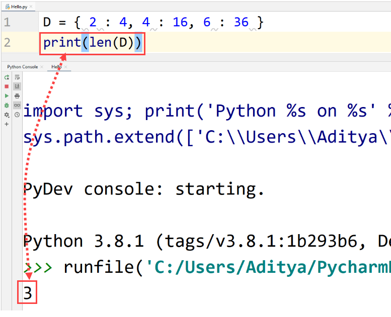 Python Dictionaries — TutorialBrain
