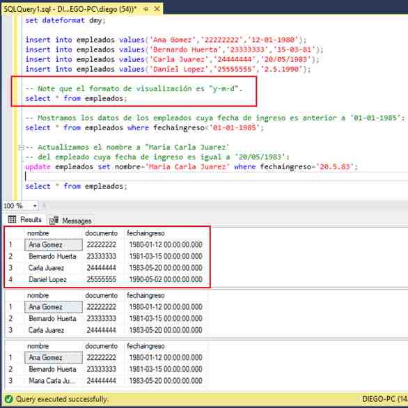 Use the standard sql function current_timestamp to obtain the current date and time: Mssql Insert Datetime