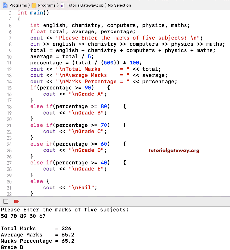 How To Find Average Percentage Of Marks