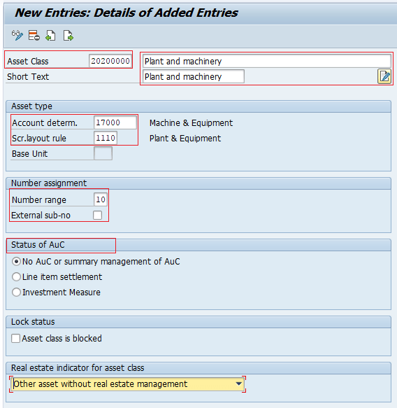 tcode class requirement Class Asset in What Asset How Create SAP an is  Classes to
