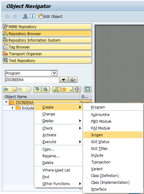 SAP ABAP Dialog Programming - TutorialsCampus