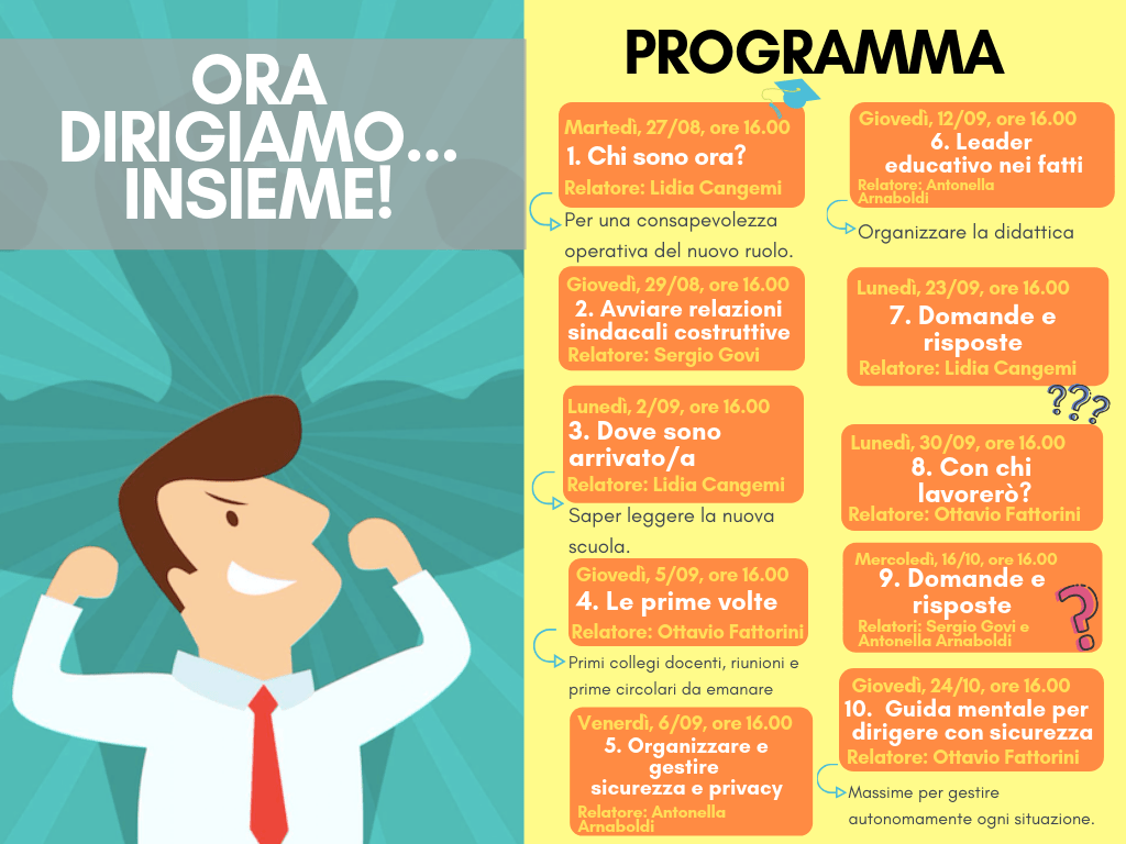 Ora Dirigiamo... Insieme! Scopri Il Servizio Di Accompagnamento Ai Primi Mesi Da Ds Ed Entra A Far Parte Della Nostra Comunità - Tuttoscuola 768_x_1024_png
