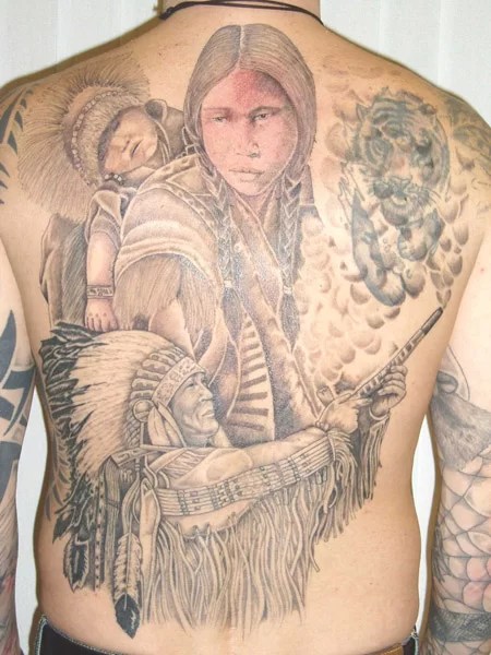 Indiani Schiena - Tuttotattoo.com 600_x_450_jpg