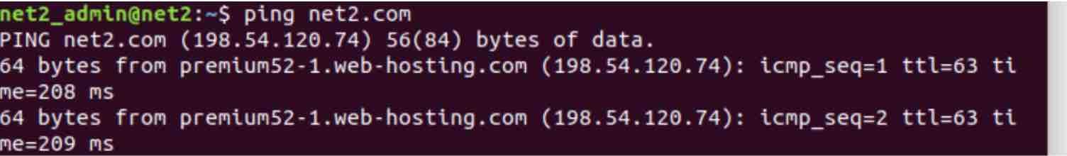 Linux Processes: A Beginner’s Guide To Understanding &Amp; Management 3 Ping net2. Com command output - foreground process