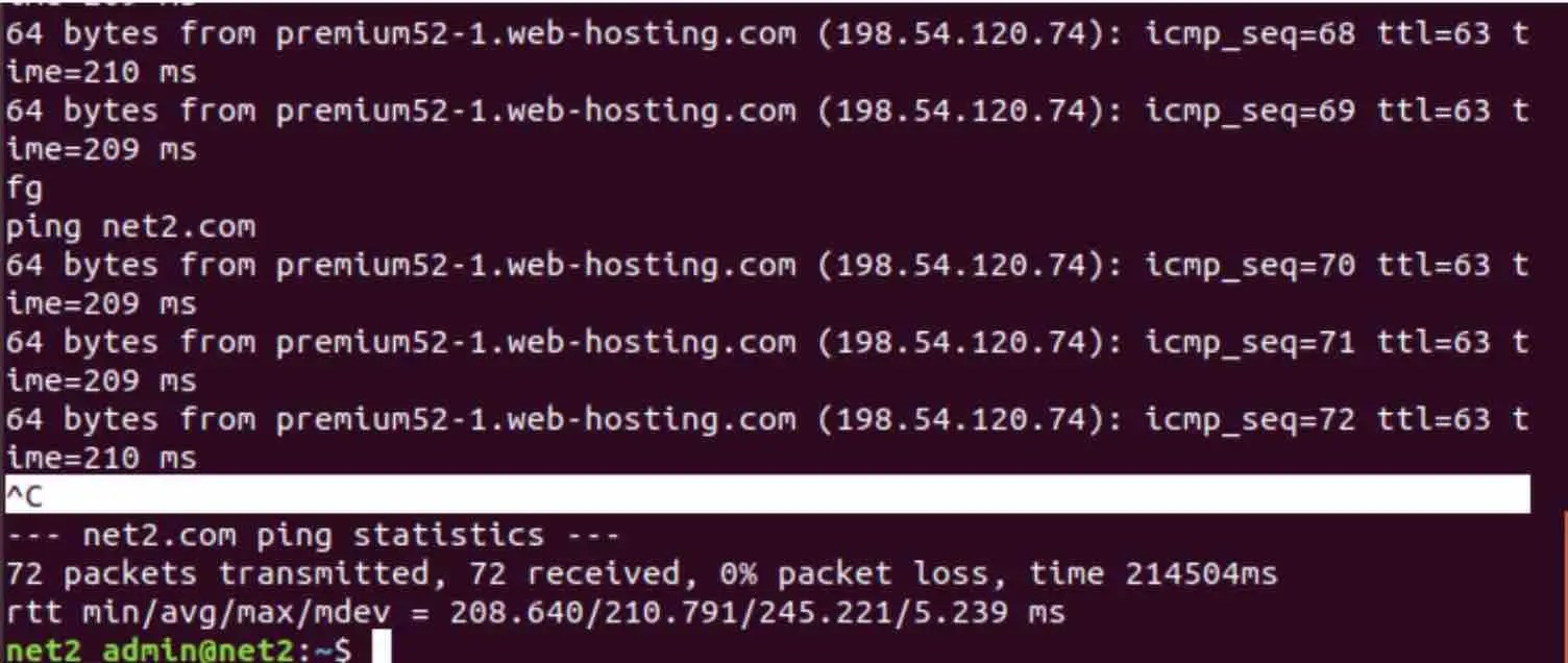 Linux Processes: A Beginner’s Guide To Understanding &Amp; Management 12 Ctrl+c terminates foreground ping process