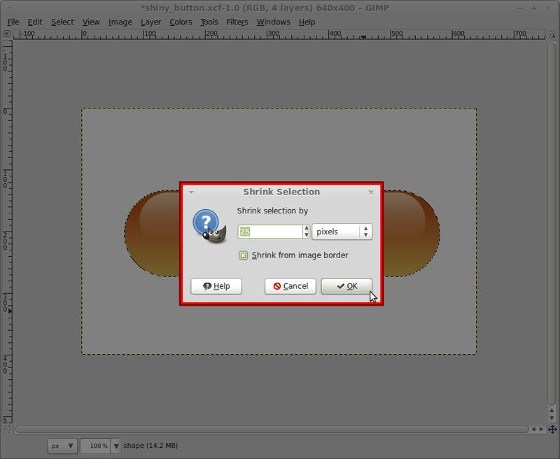 A Design Tutorial on Creating Shiny Buttons with GIMP