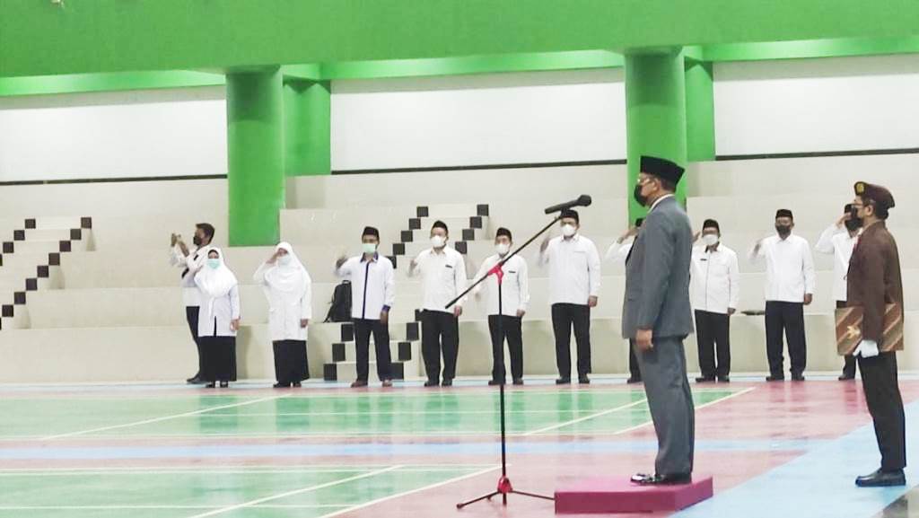 Upacara Peringatan HAB Ke-76 di UINSI Samarinda, Menag Sebut 3 Hal Ini  Mengalami Peningkatan di Kemenag RI – UINSI Samarinda