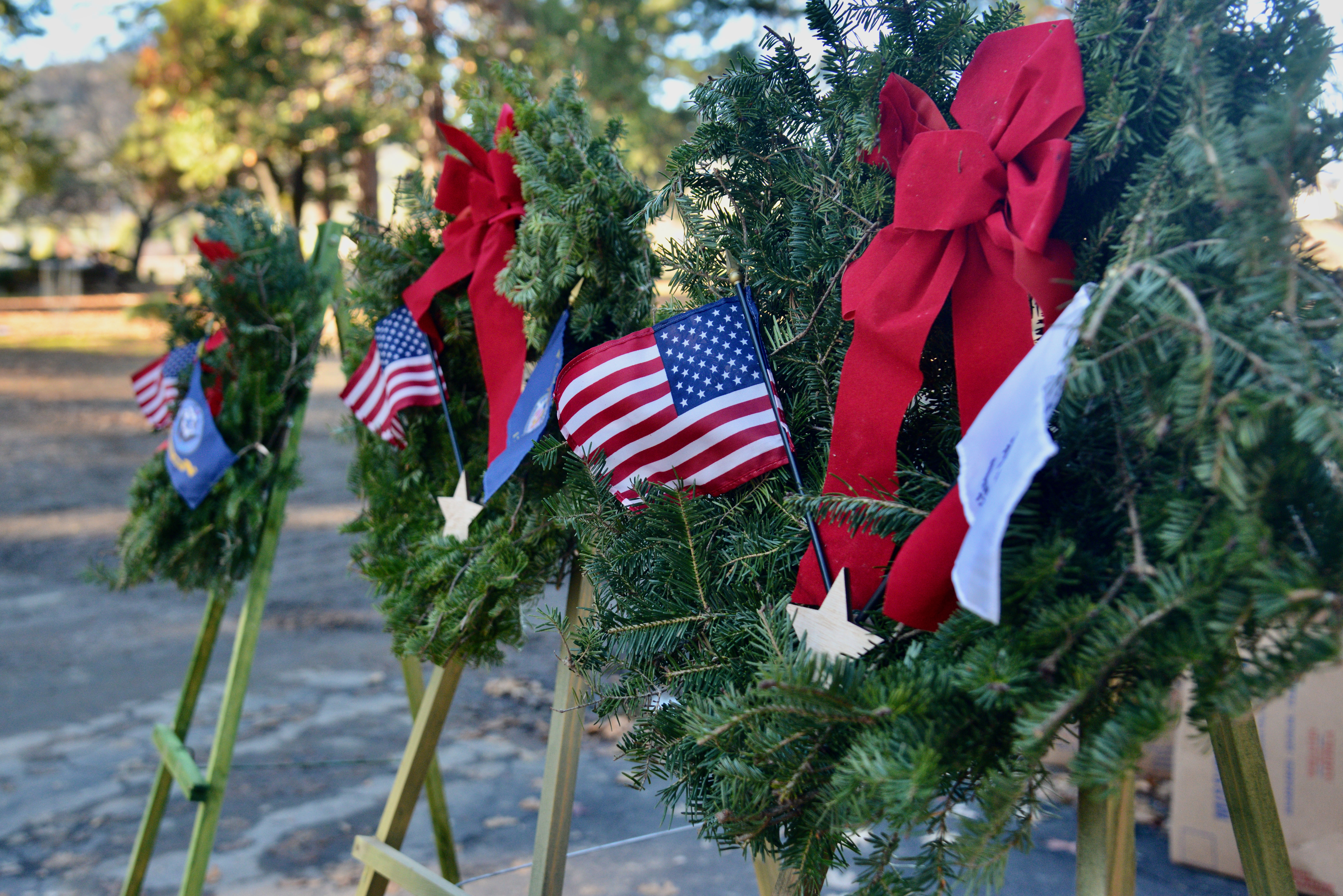Wreaths Across America at Ukiah cemetery Friday