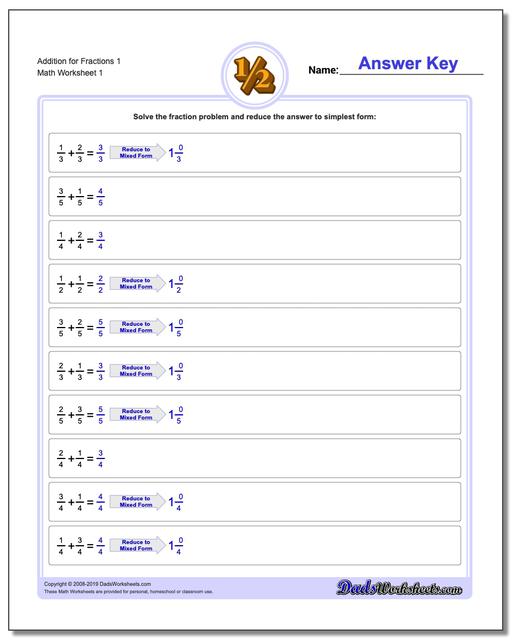 8th grade math worksheets with answer key