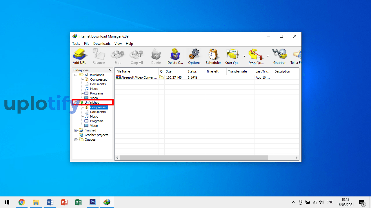 Cara Lanjut / Resume Download IDM yang Gagal (Work)