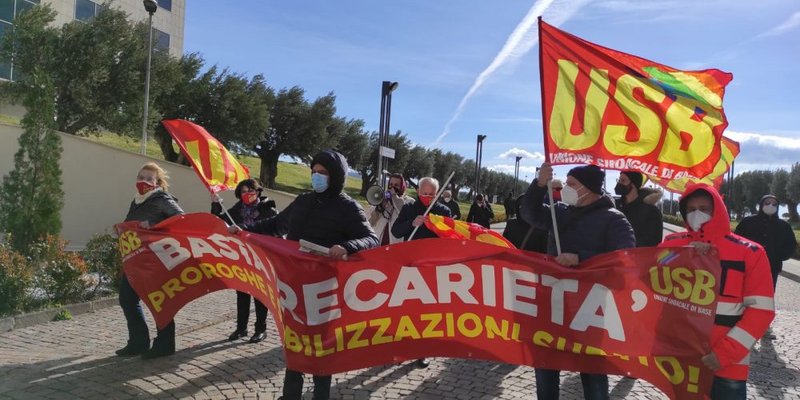 Unione Sindacale Di Base: Usb Firma L'accordo Quadro Per Ex Lsu/Lpu Della Calabria, Ma La Lotta Continua 400_x_800_jpg